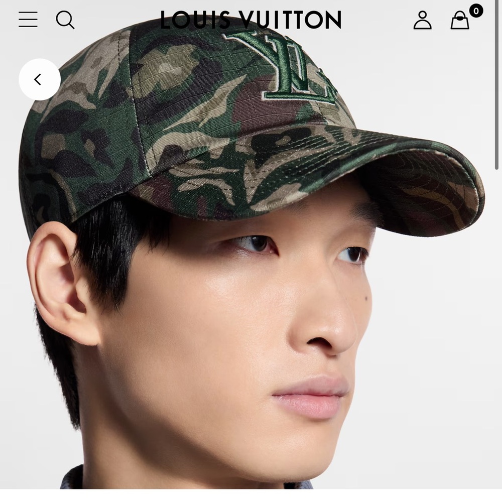Louis Vuitton Camouflage Cap - Green and Brown